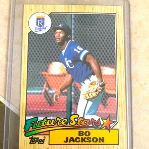 Topps Bo Jackson 1987 Future Stars